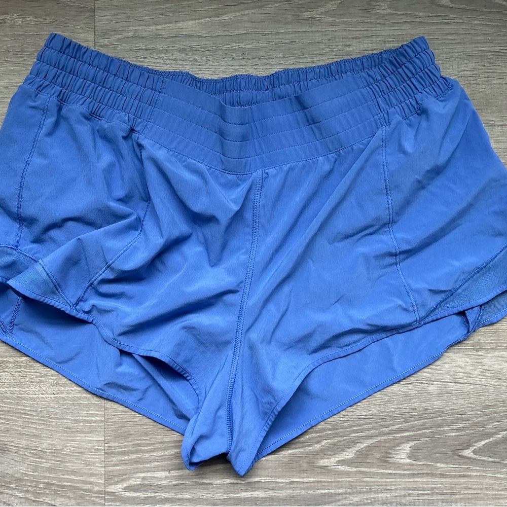 Lululemon Athletica Blue Athletic Shorts Lightweight Performance